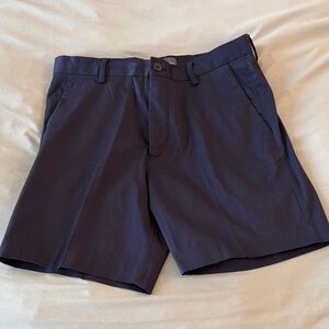 H&M Dark Blue Flat Front Shorts
